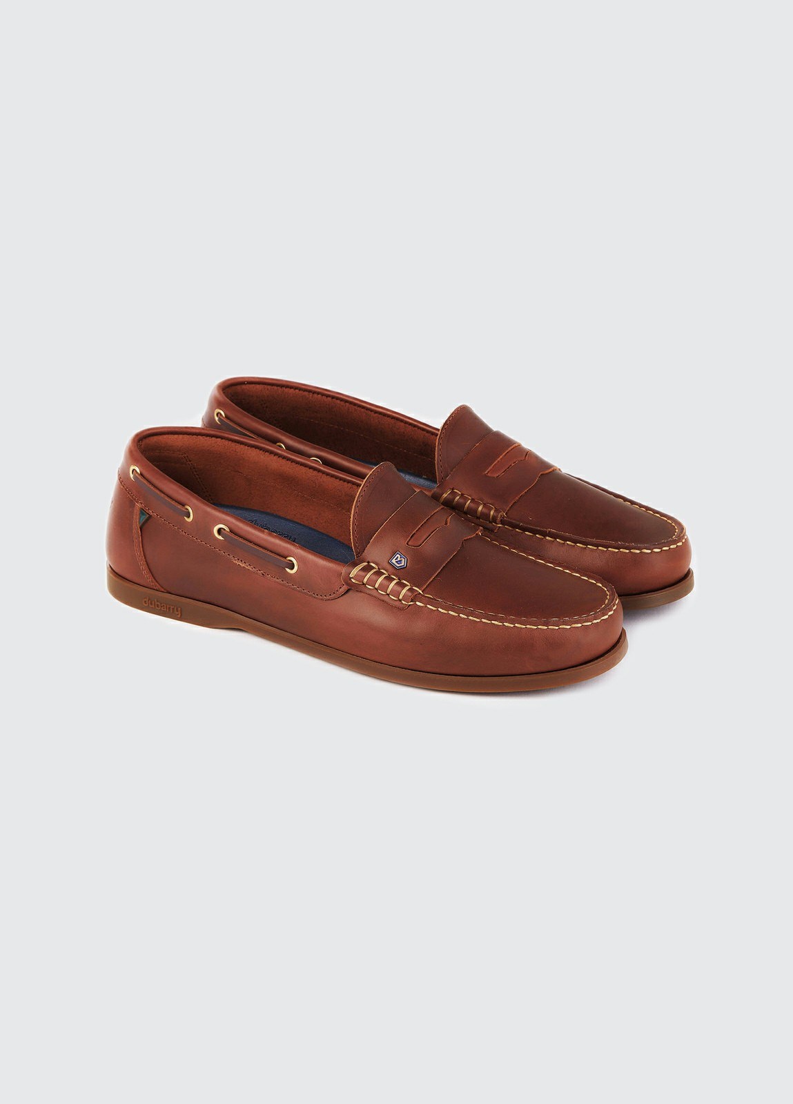 Dubarry Spinnaker Moccasin Men's Boat Shoes Brown