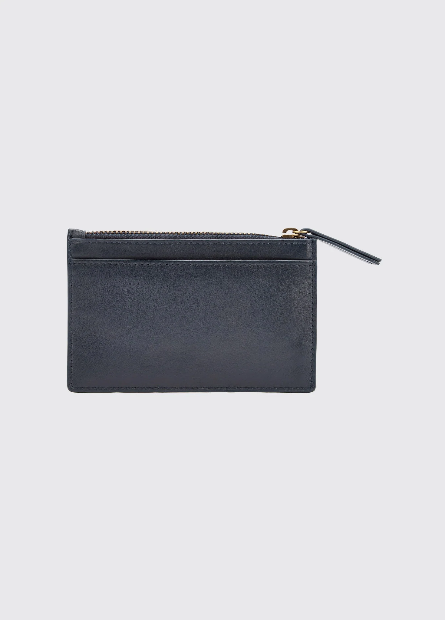 Broomhill Leather cardholder - Navy