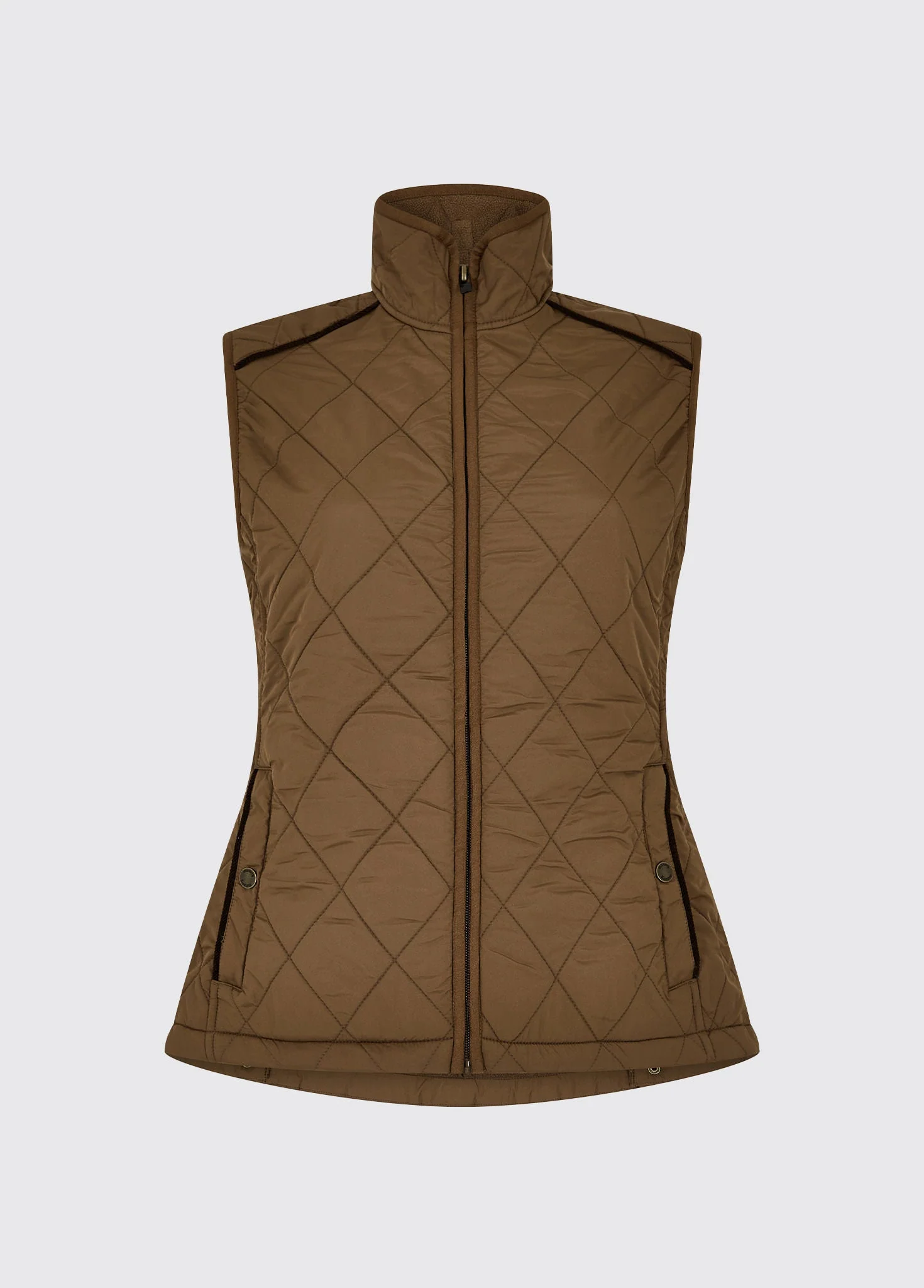 Heywood Ladies' Quilted Vest - Bronze