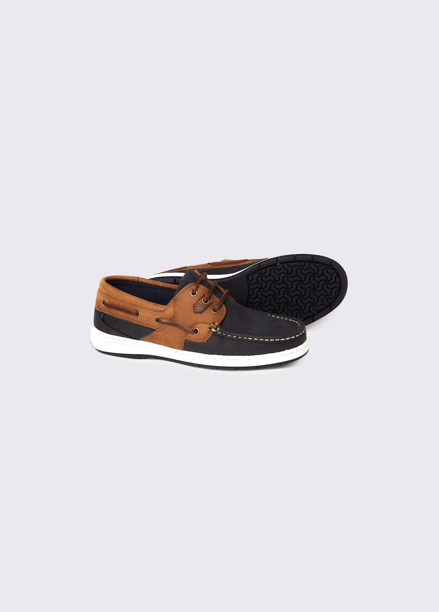Auckland Women's Boat Shoe - Denim/T