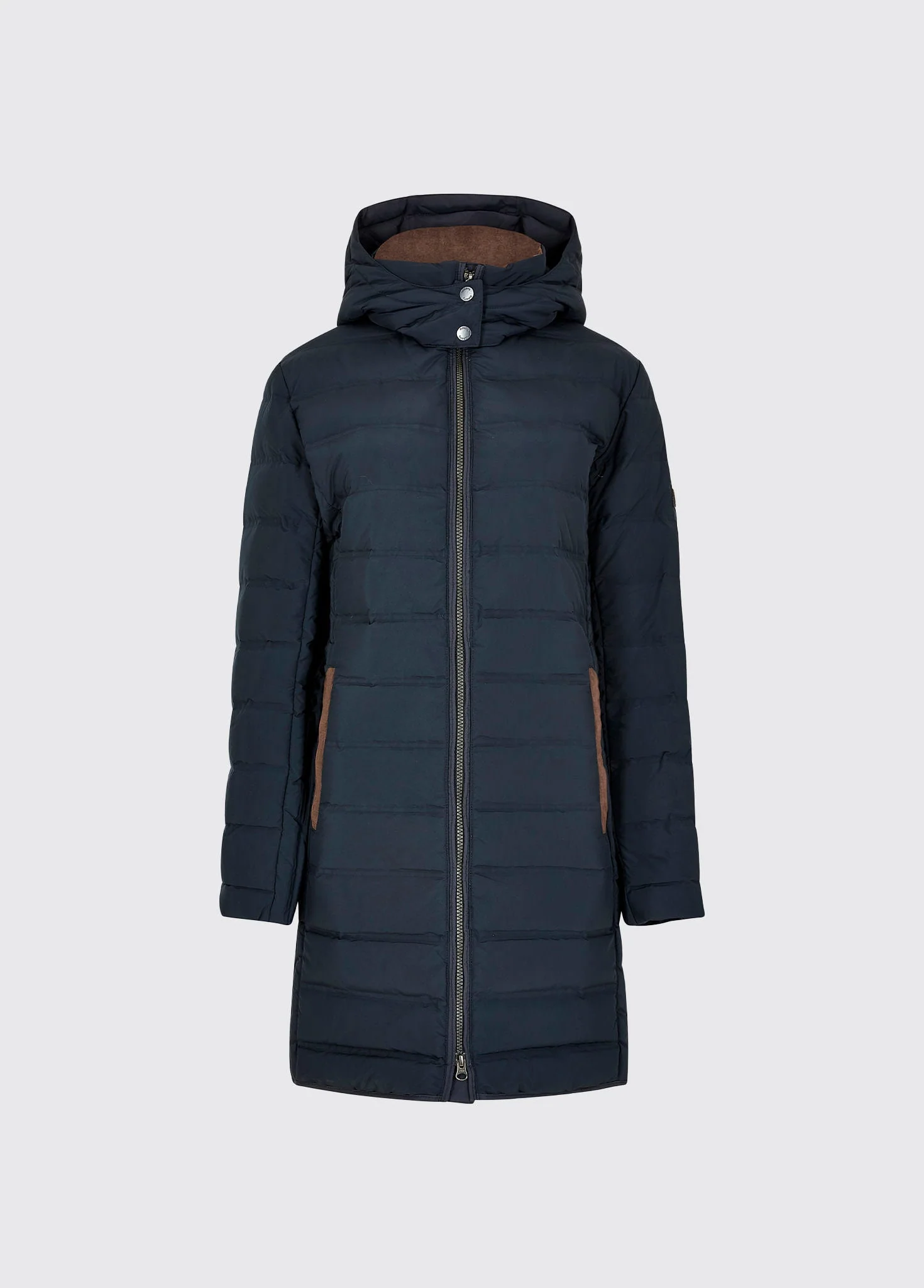 Ballybrophy Quilted Down Jacket - Navy
