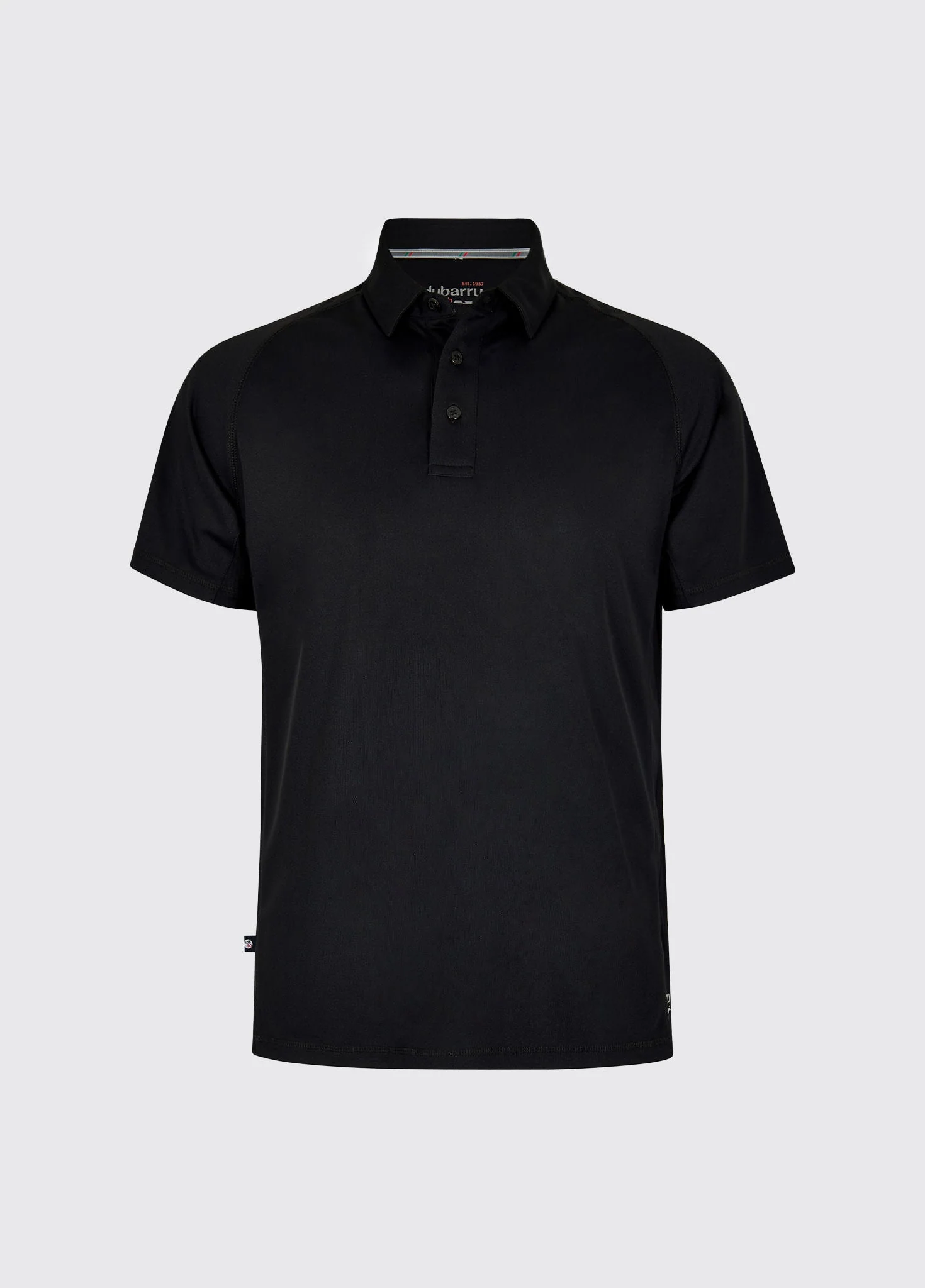 Menton Men's Technical Polo - Black