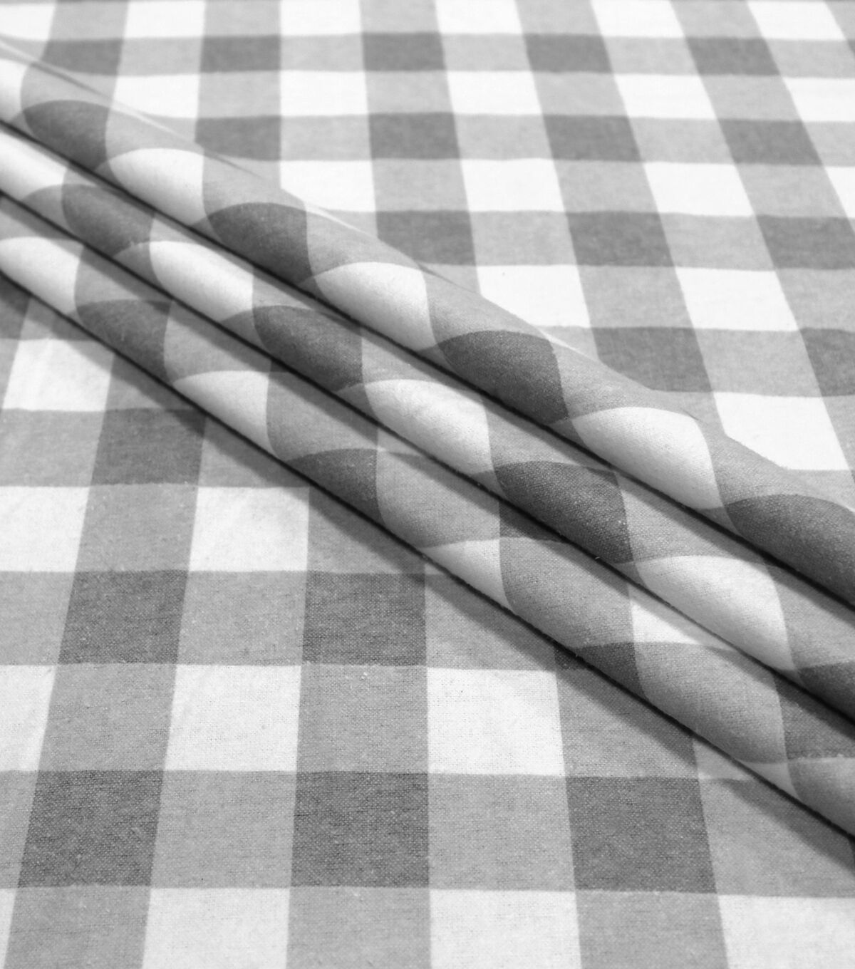 Gingham Blue Super Snuggle Flannel Fabric