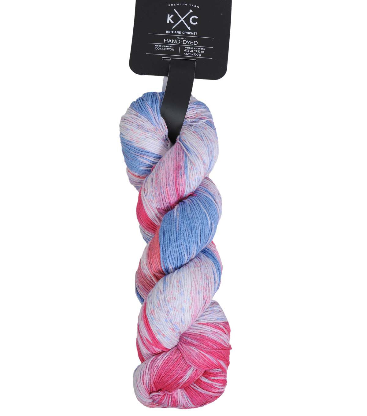 Hand Dyed 472yds Superfine Cotton by K+C