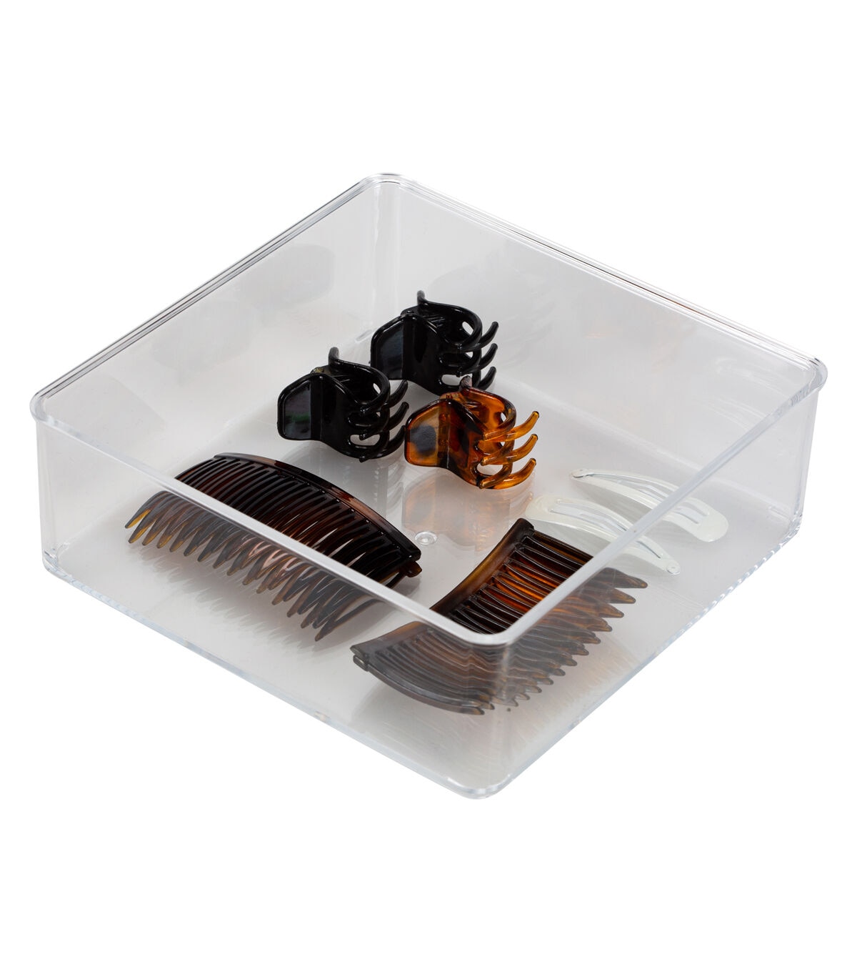 Simplify 6 Clear Square Drawer Organizer