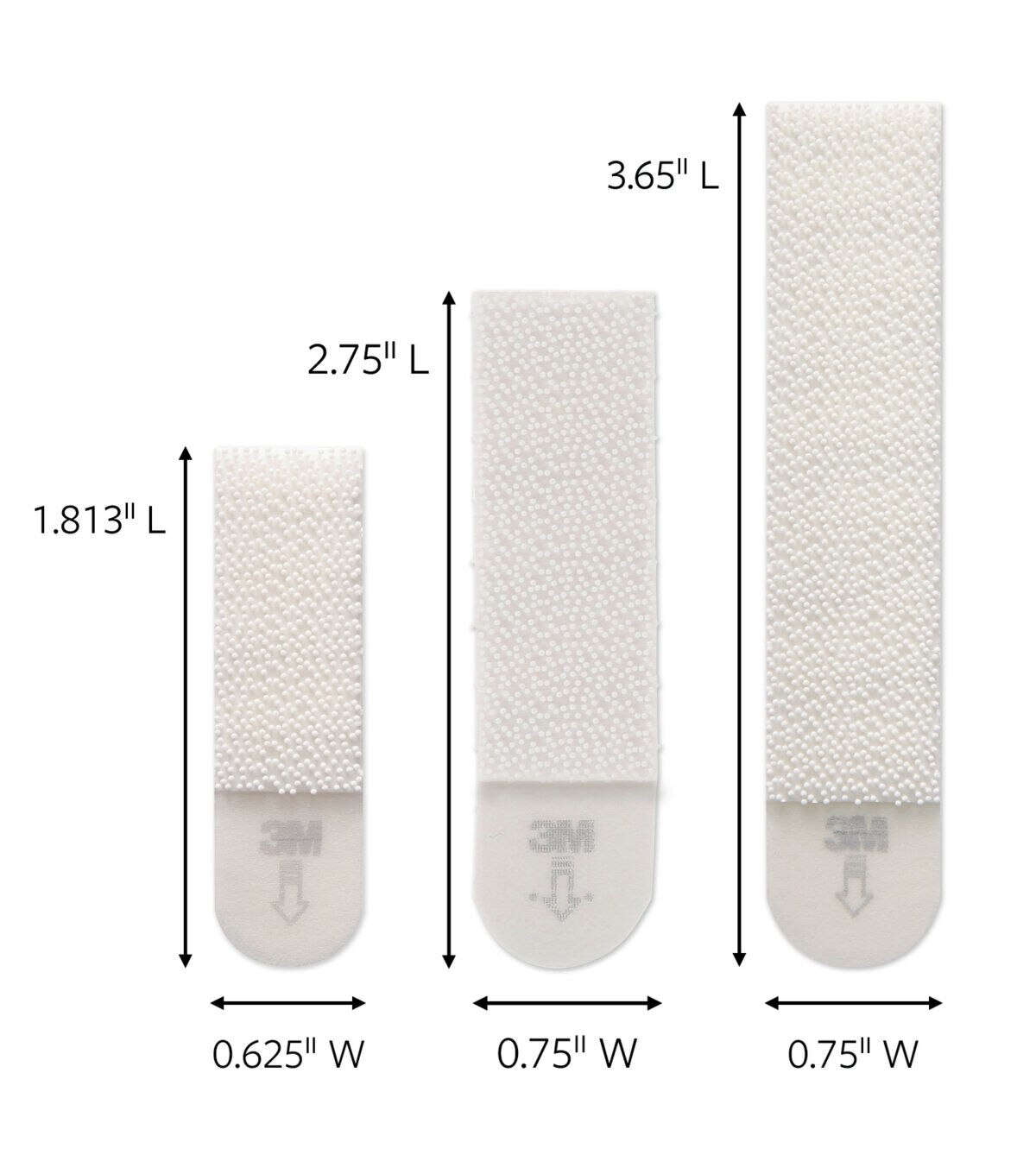 Command 12ct Assorted White Picture Hanging Strips