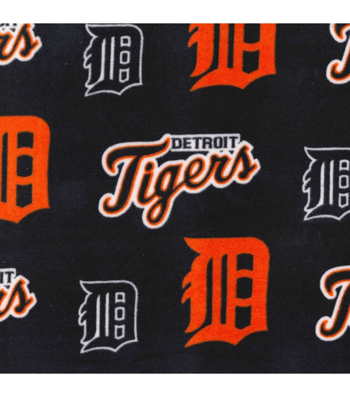 Fabric Traditions Detroit Tigers Fleece Fabric Logo