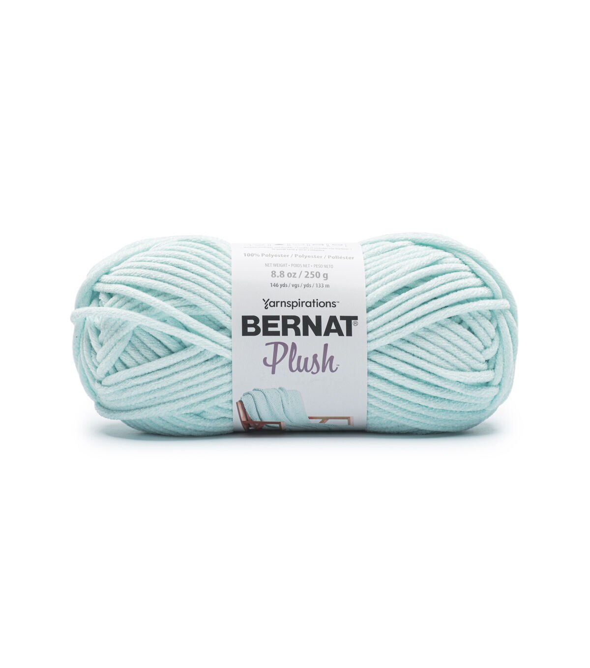 Bernat Plush Blanket 146yds Super Bulky Polyester Yarn