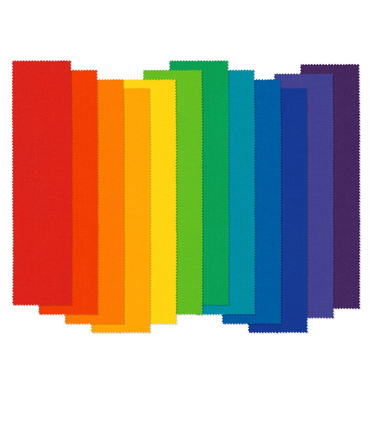 Robert Kaufman Kona Cotton Bright Rainbow 40-Piece Cotton Fabric Roll