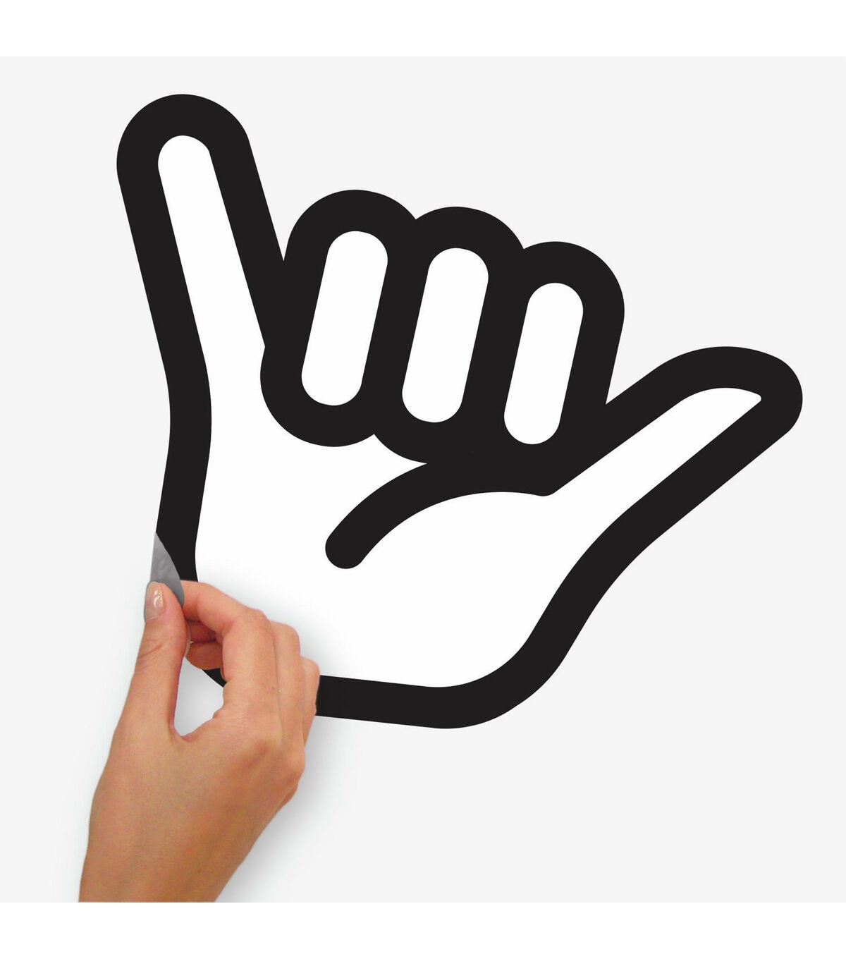 RoomMates Peace Hand Dry Erase Giant Decals
