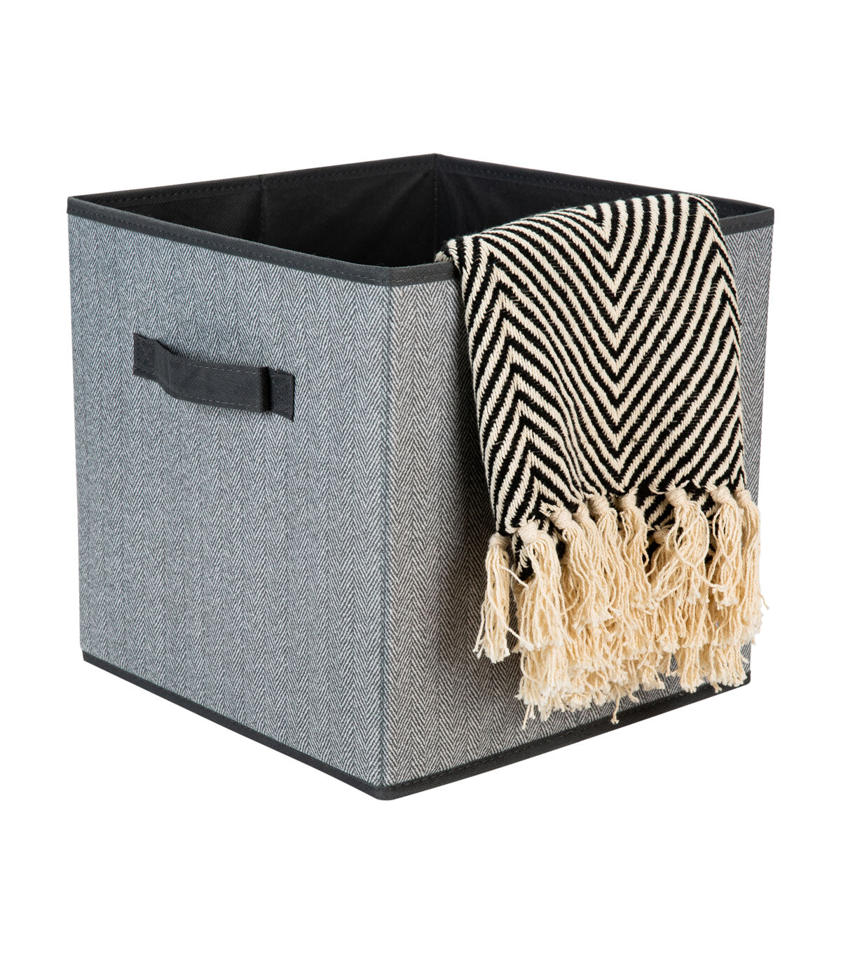 Simplify 12 Gray Collapsible Storage Cube