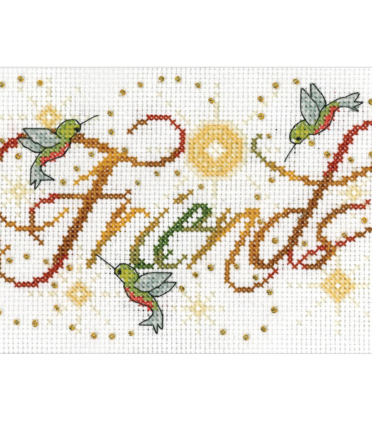Design Works 7 x 5 Friends Counted Cross Stitch Kit