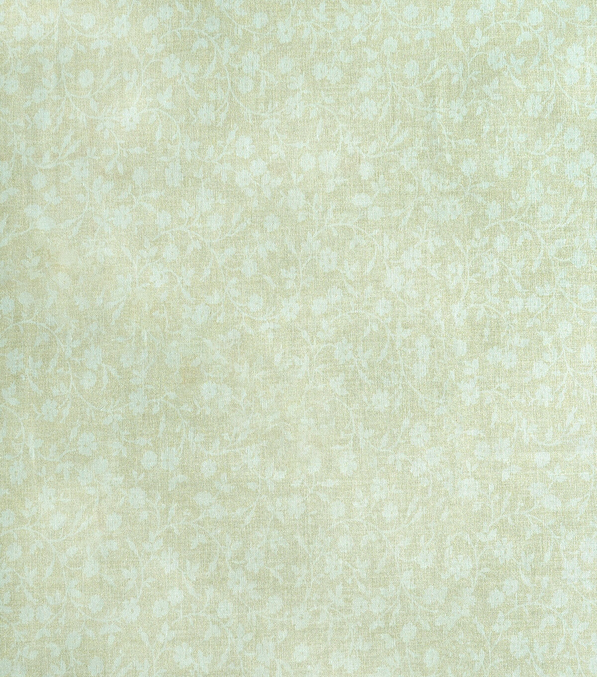 Cream Floral Vines Cotton Fabric by Keepsake Calico