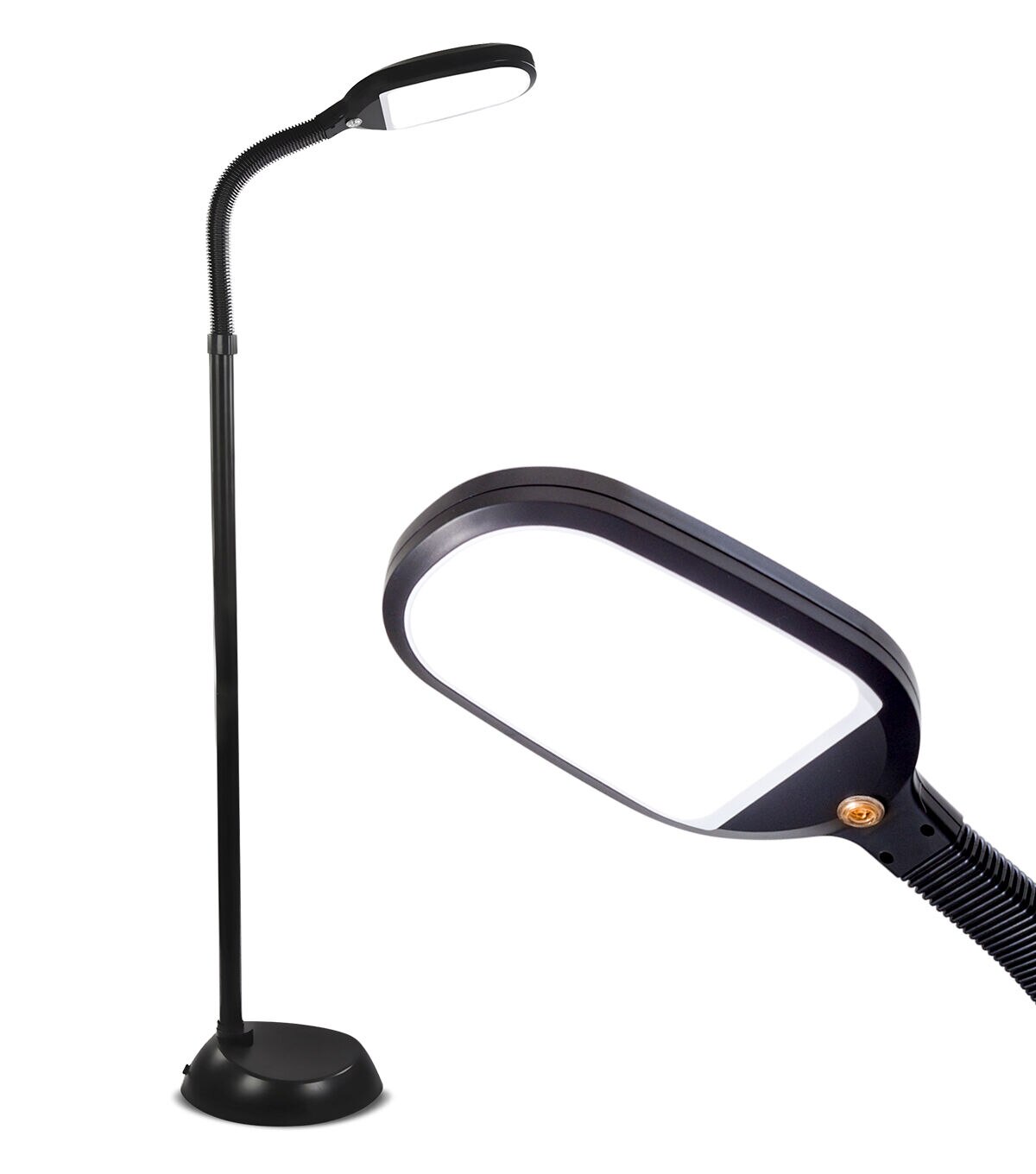 Brightech Litespan LED Floor Lamp - Black