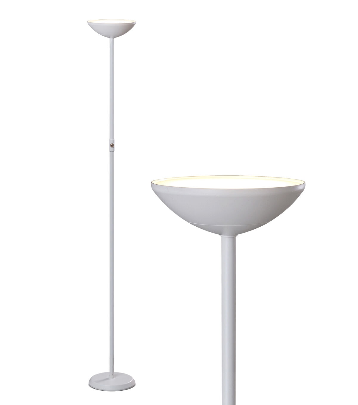 Brightech SkyLite LED Floor Lamp - White