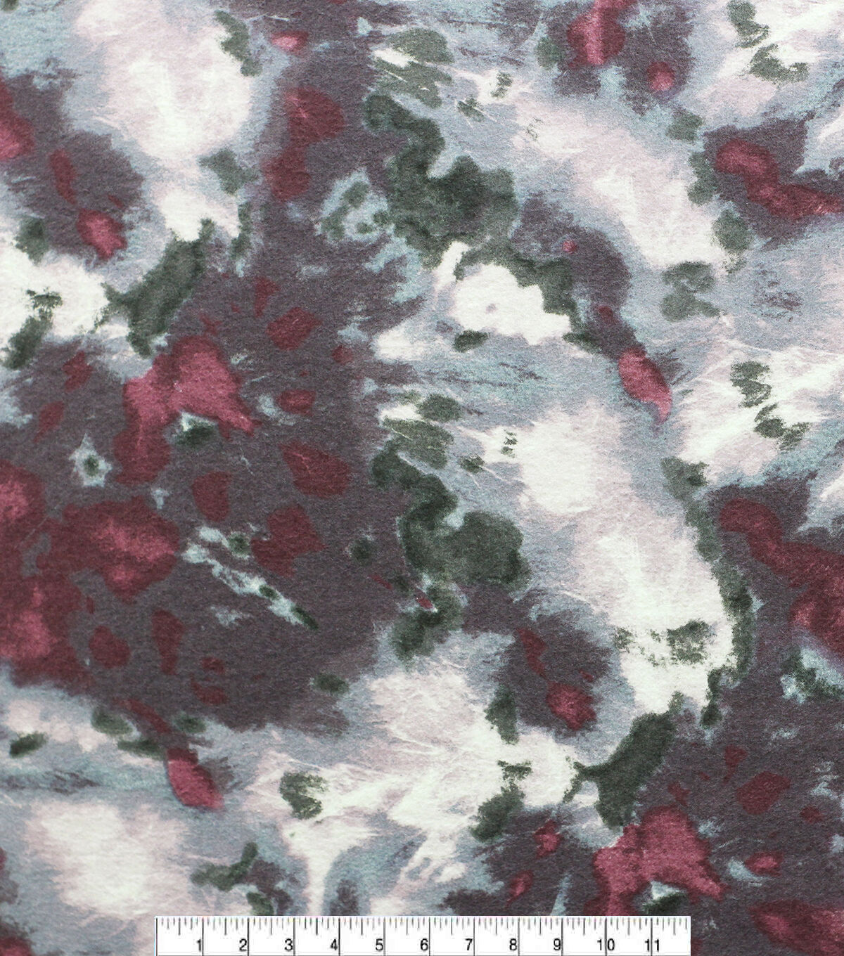 Purple Tie Dye Super Snuggle Flannel Fabric