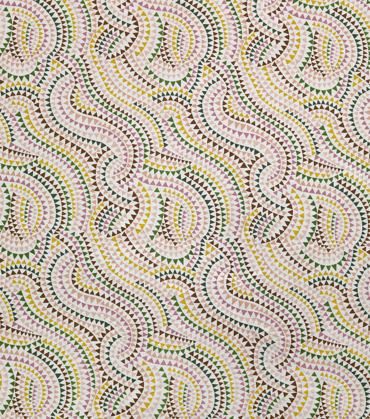 Triangle Swirl Super Snuggle Flannel Fabric