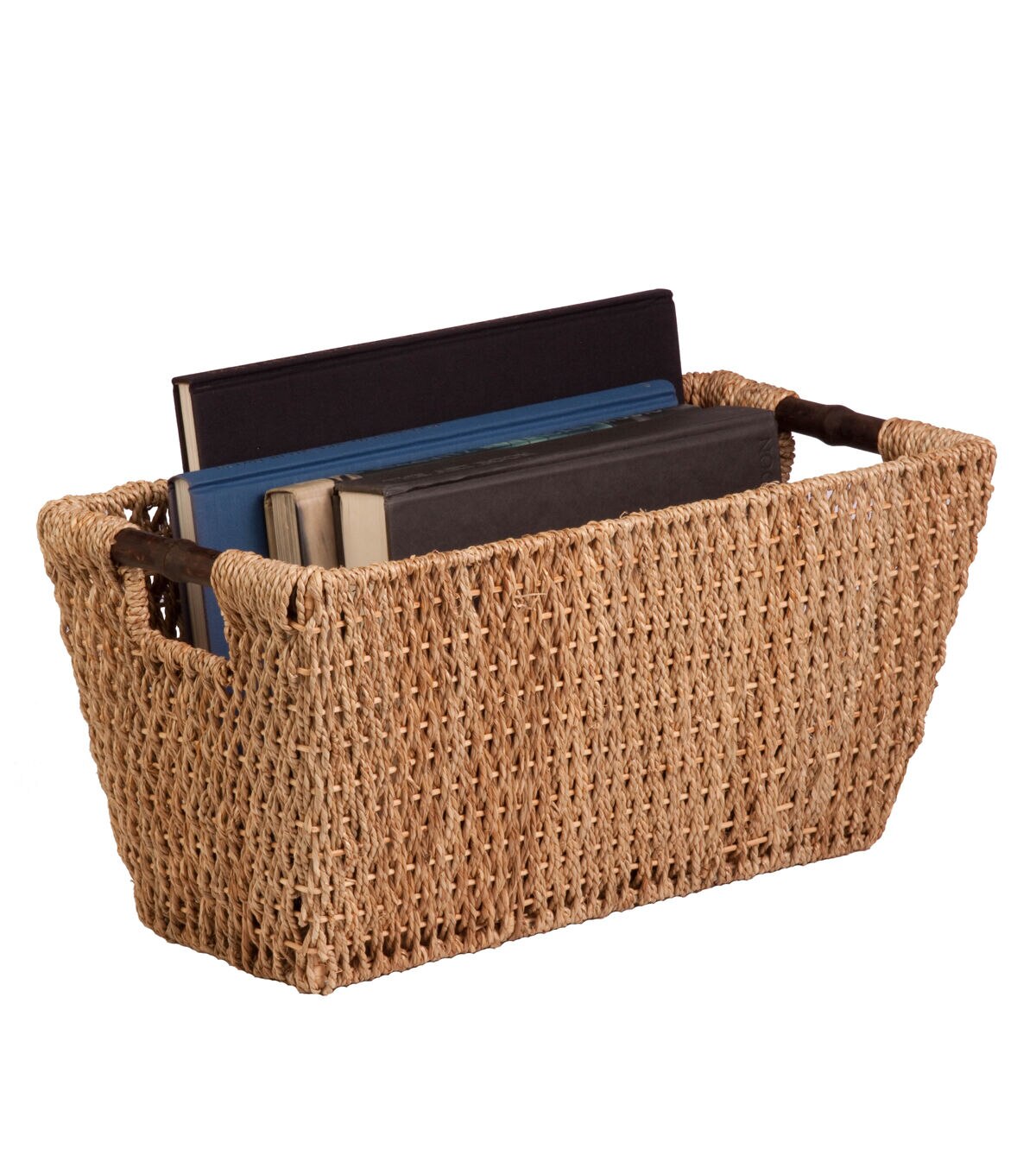 Honey Can Do 20 x 10 Seagrass Basket With Handles