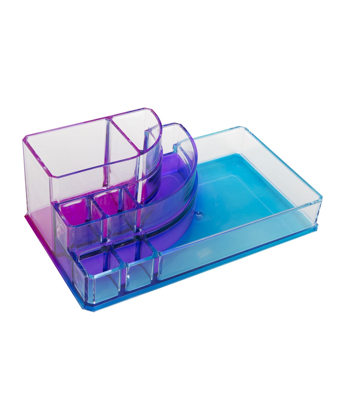 Simplify 9 Ombre 8 Section Cosmetic & Jewelry Holder