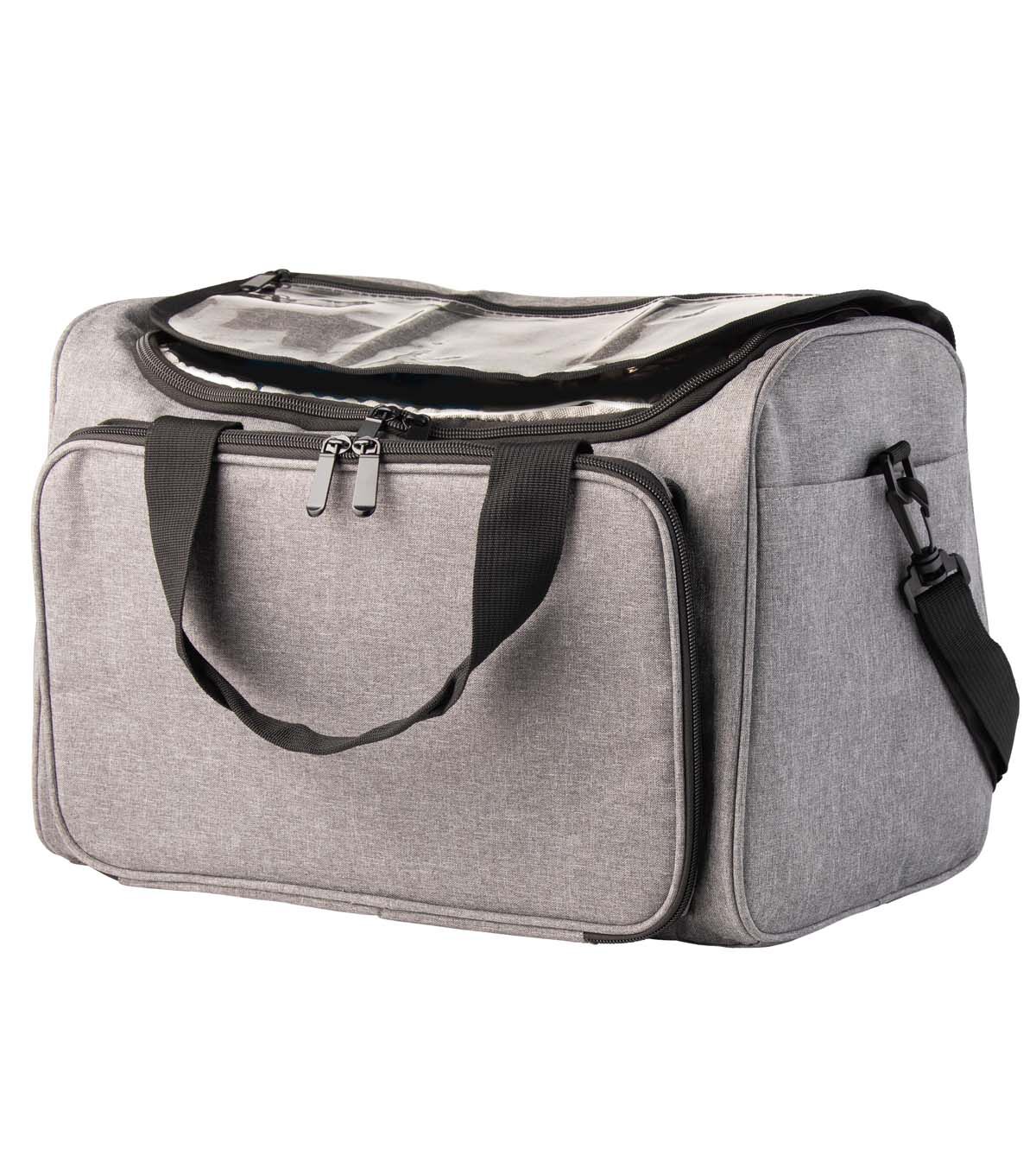 9.5 x 15 All In One Gray Square Storage Bag by Big Twist