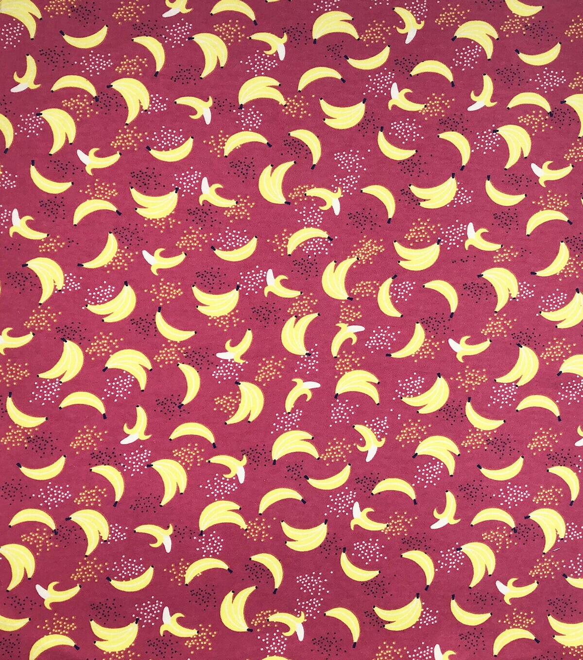 Bananas Super Snuggle Flannel Fabric