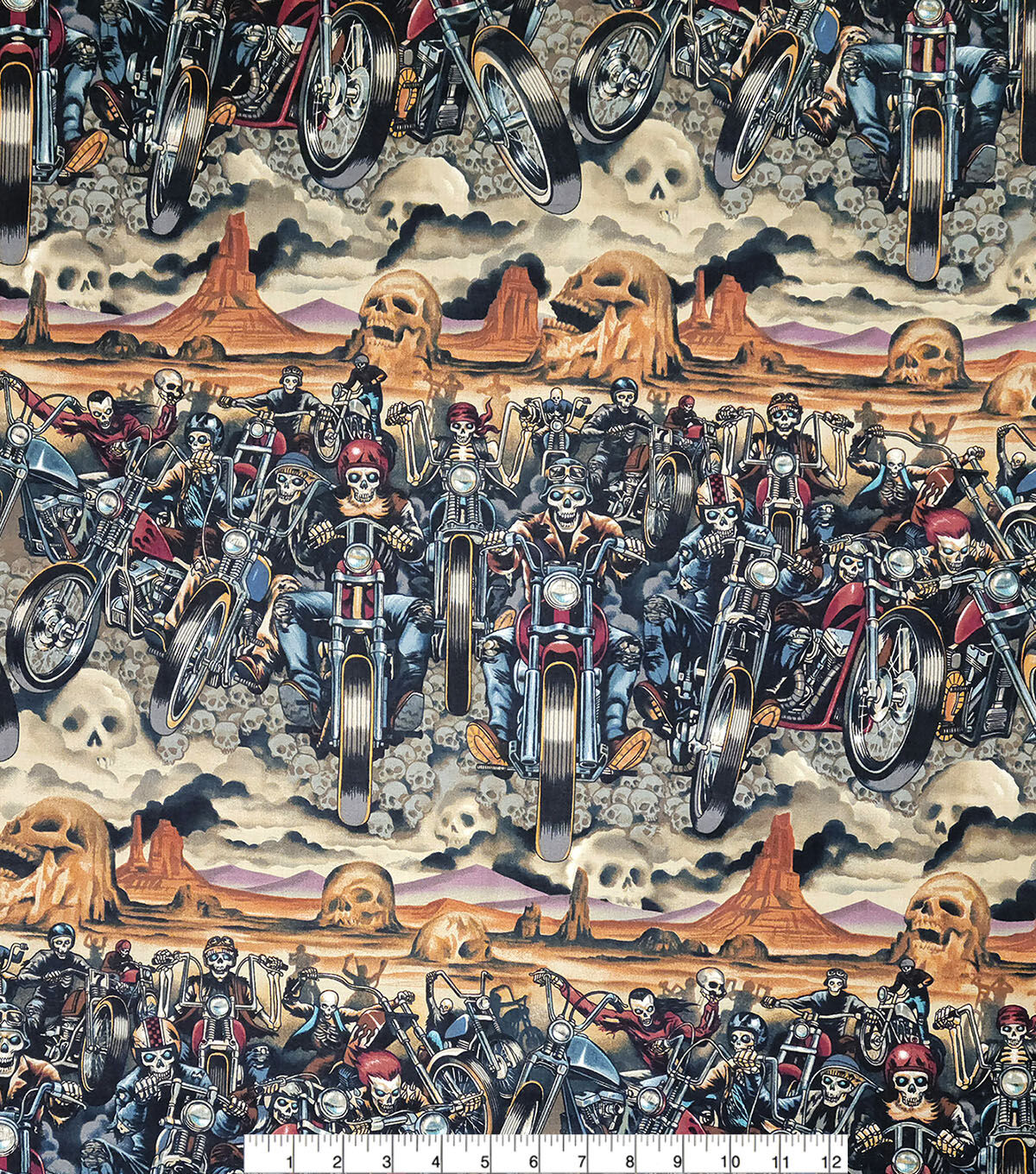 Alexander Henry Riders on The Storm Premium Cotton Fabric