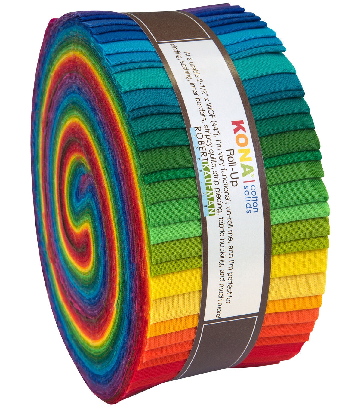 Robert Kaufman Kona Cotton Classic Palette 41-Piece Cotton Fabric Roll