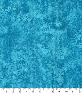 Turquoise Tonal Texture Cotton Fabric by Keepsake Calico