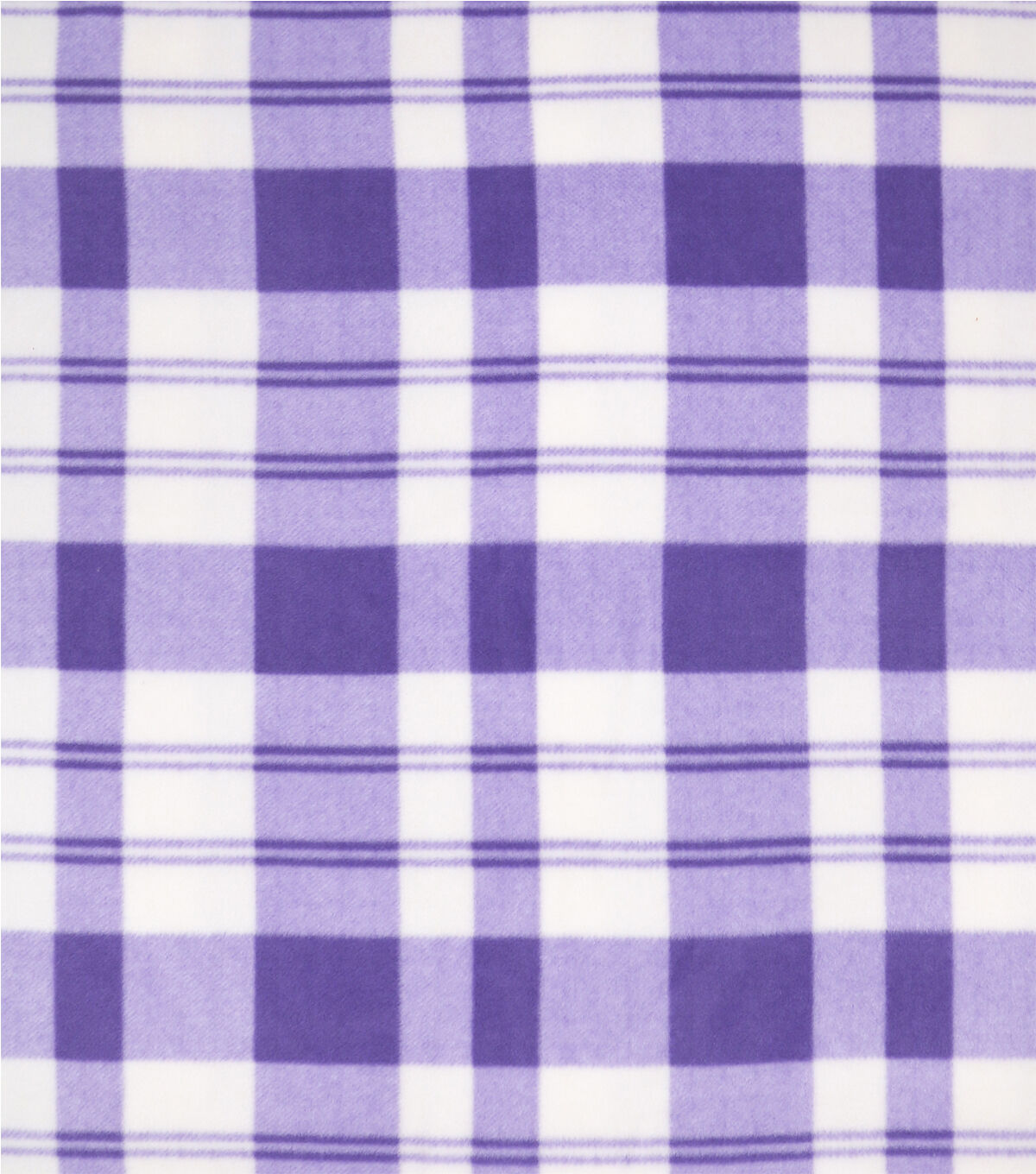 Yarn Plaid Anti Pill Plush Fabric