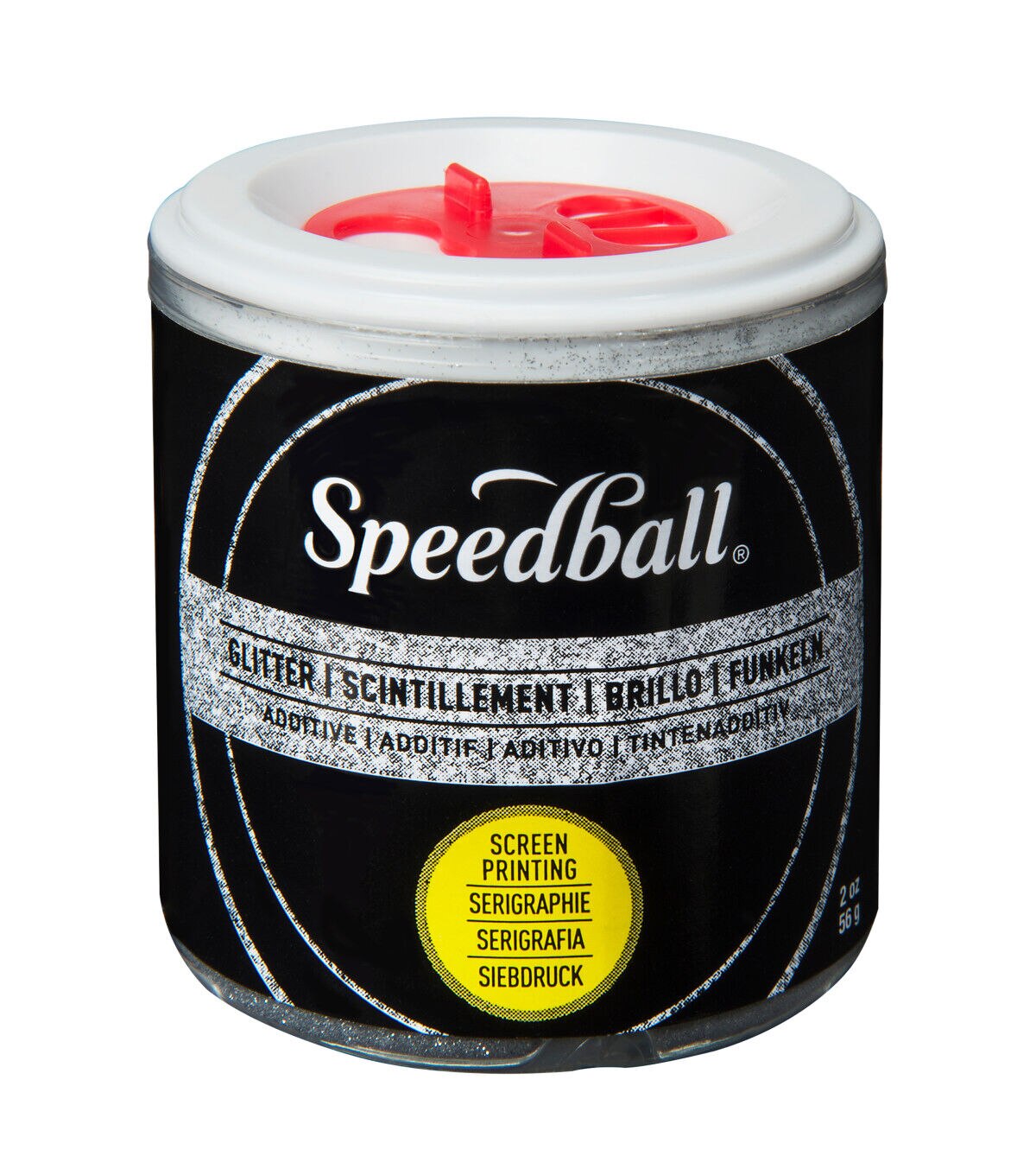 Speedball 2oz Silver Screen Printing Glitter Additive