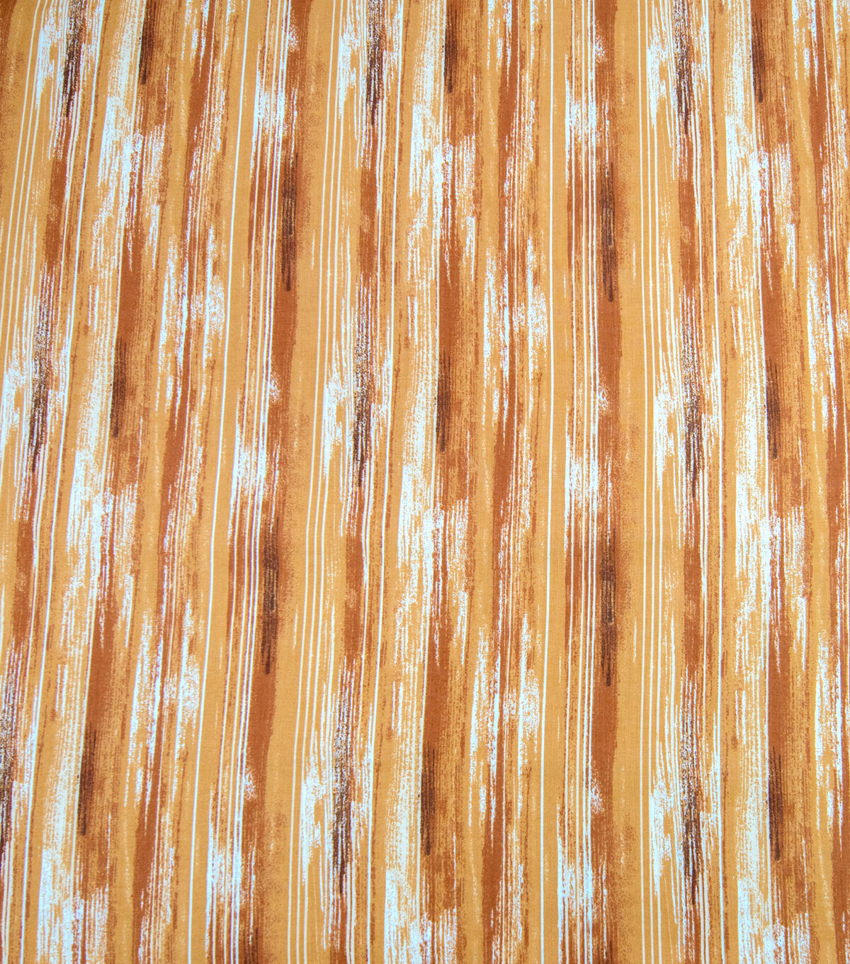 Wood Grain on Orange Quilt Cotton Fabric by Keepsake Calico