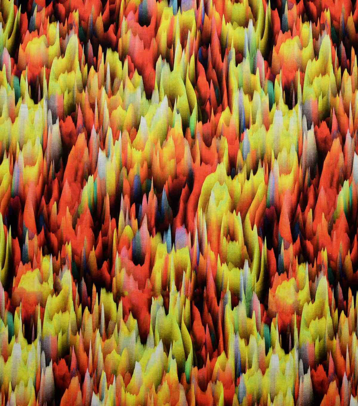 Bright Glacier Quilt Cotton Fabric by Keepsake Calico