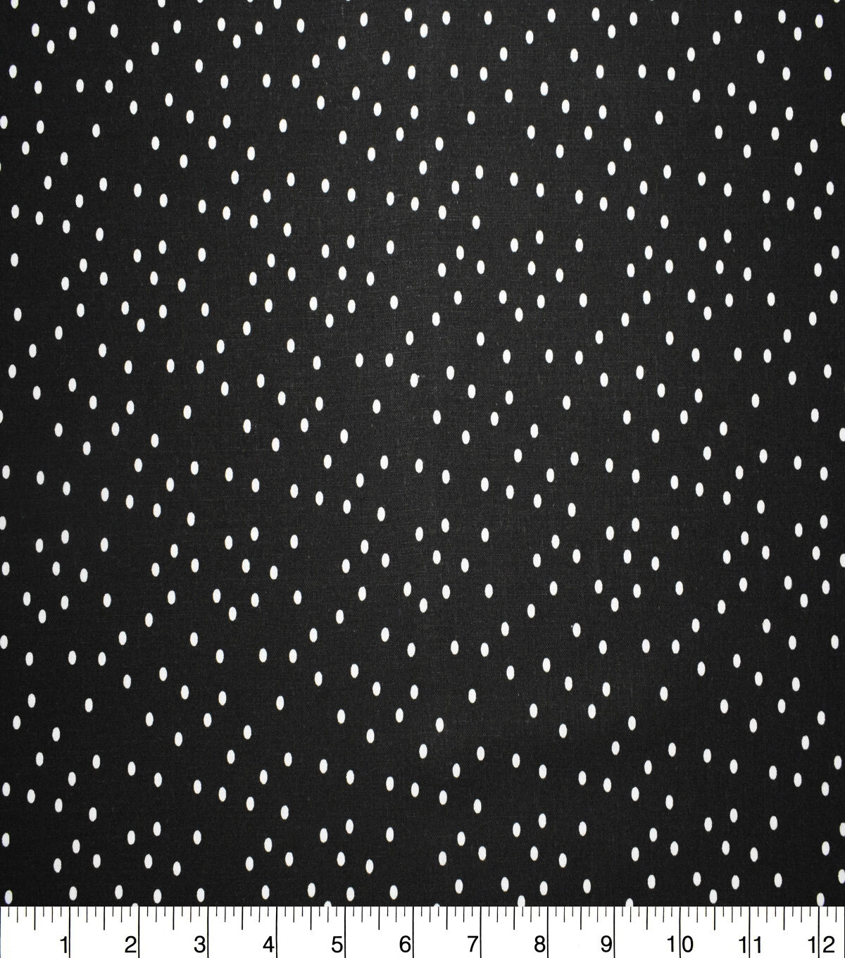 Black Pin Dots Cotton Fabric by Quilter's Showcase