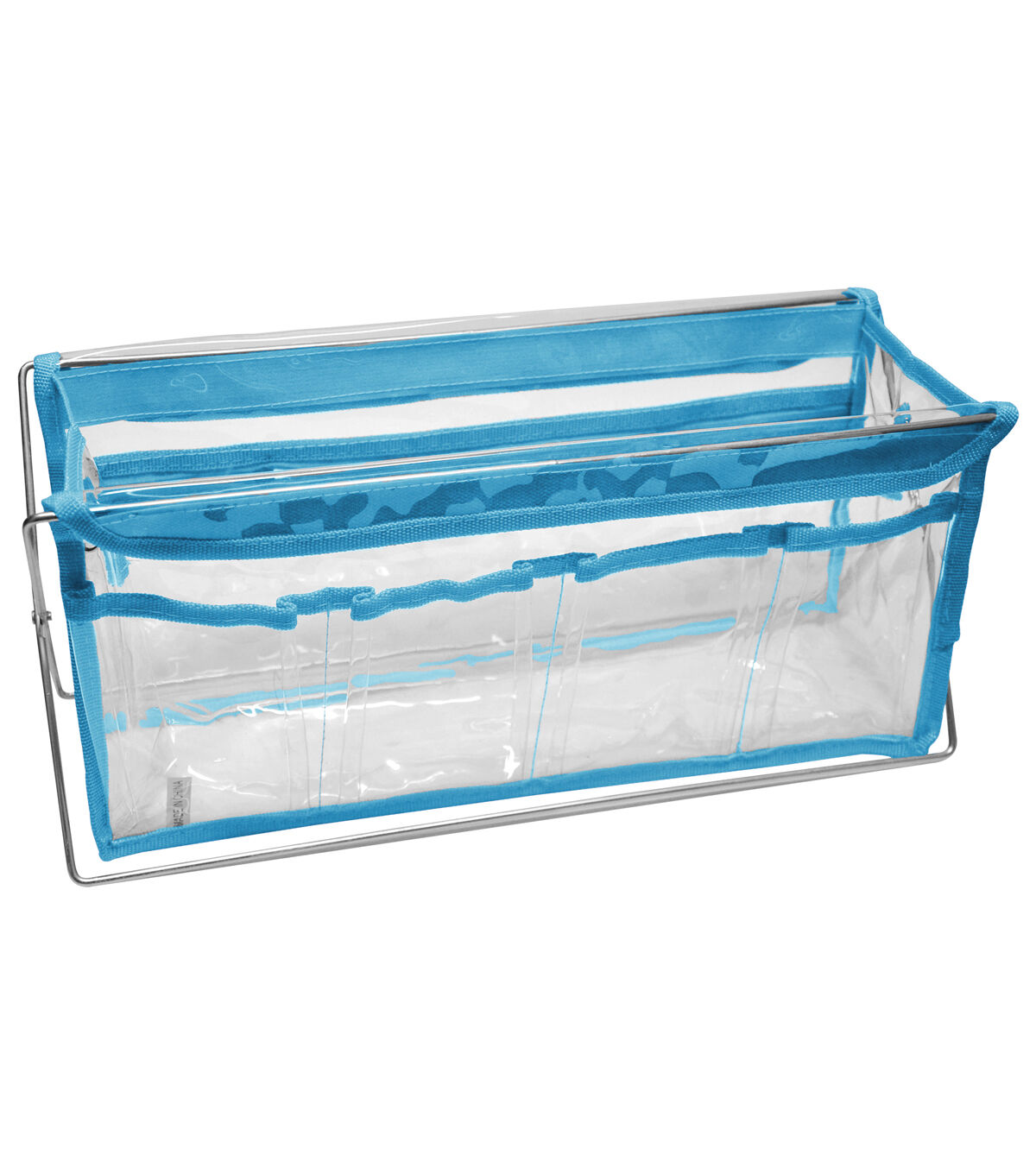 Sullivan's 15 Blue Plastic Sassy Tote Sewing Organizer