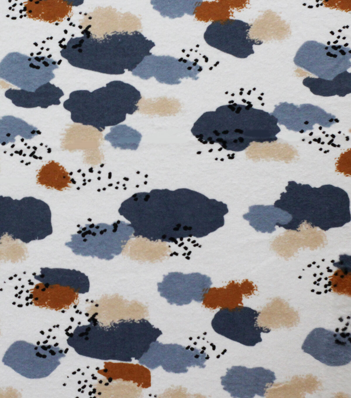 Modern Painted Specks Super Snuggle Flannel Fabric