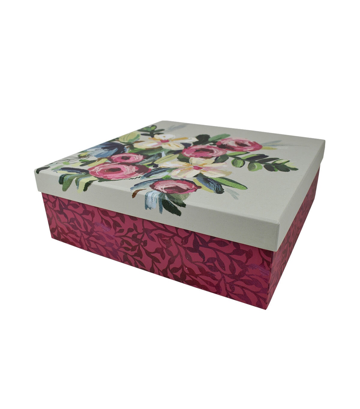 12 Floral Square Box by Hudson 43