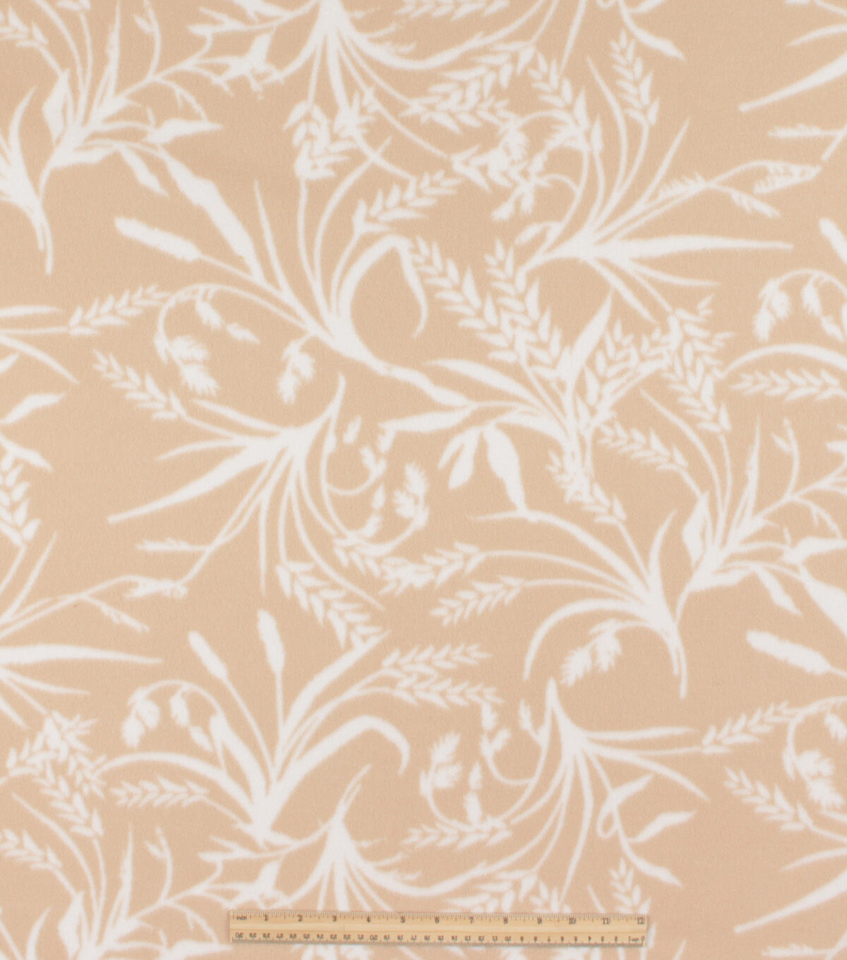 Brown Wheat Blizzard Fleece Fabric