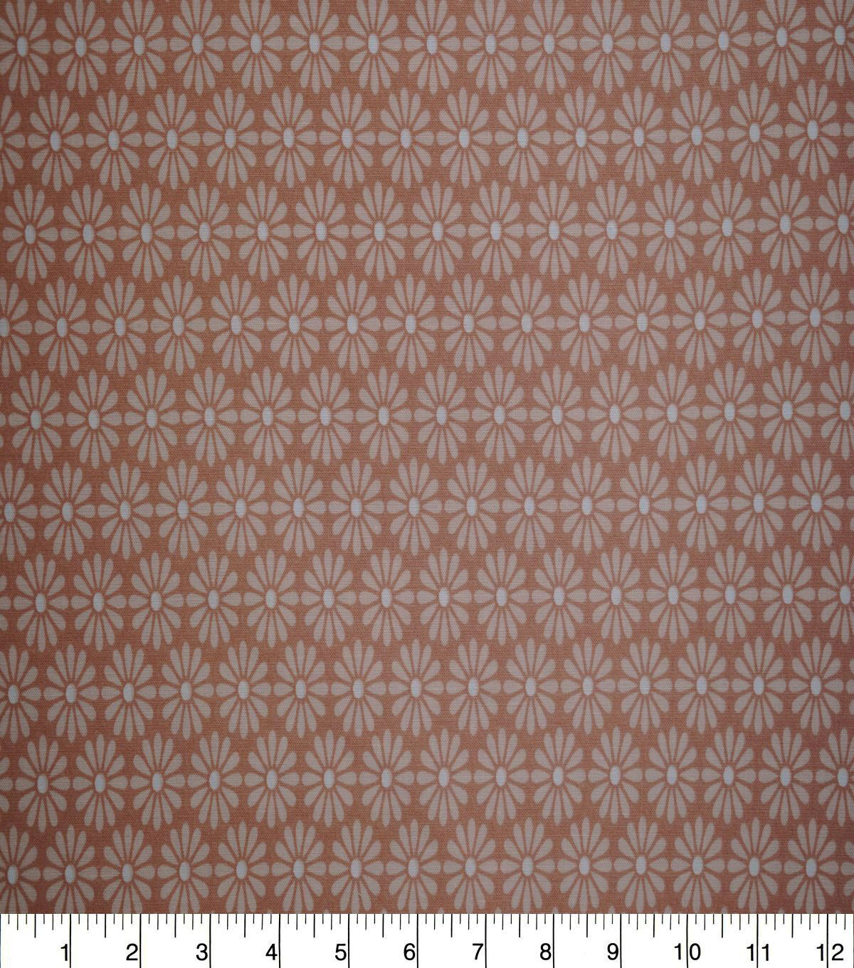 Flowers on Rose Quilt Cotton Fabric by Quilter's Showcase