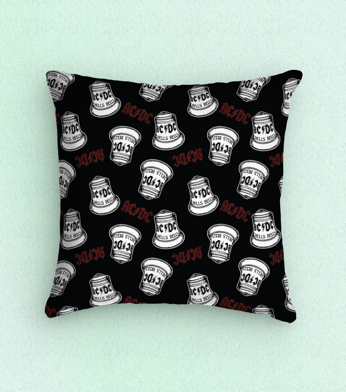 ACDC Cotton Fabric Hells Bells