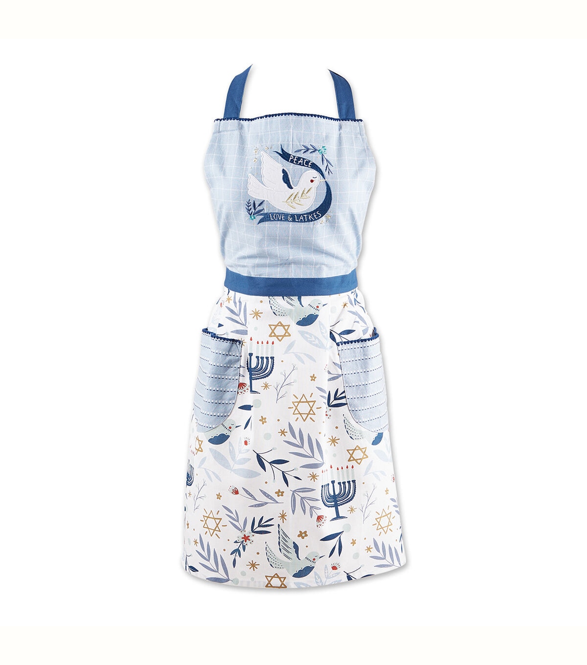 Design Imports Peace Love Latkes Apron
