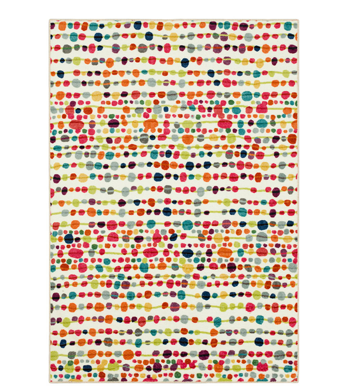 Delerus Area Rug Multi 5' X 8'