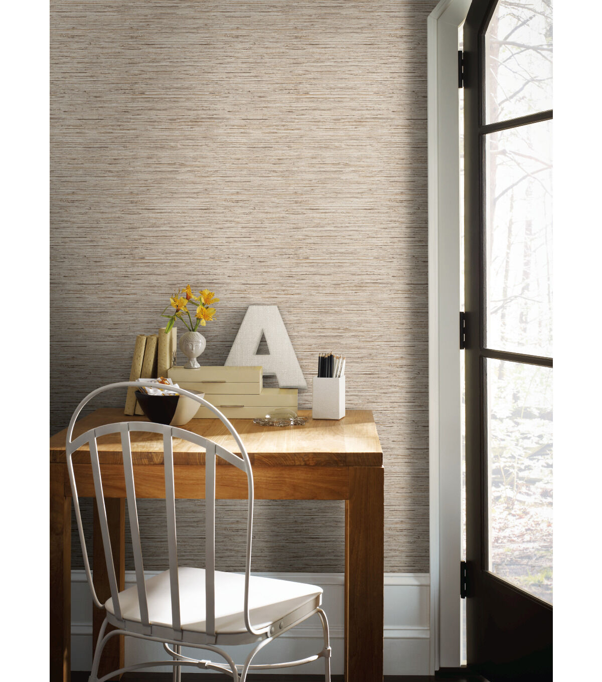 RoomMates Wallpaper Grasscloth