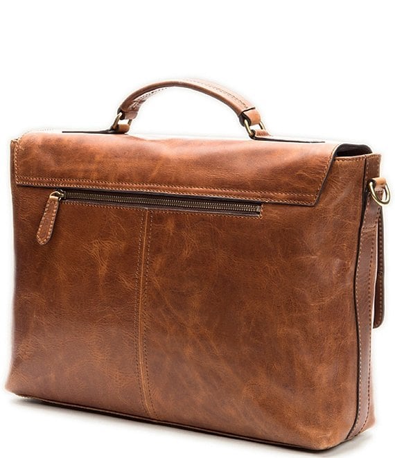 Logan Top Handle Leather Briefcase
