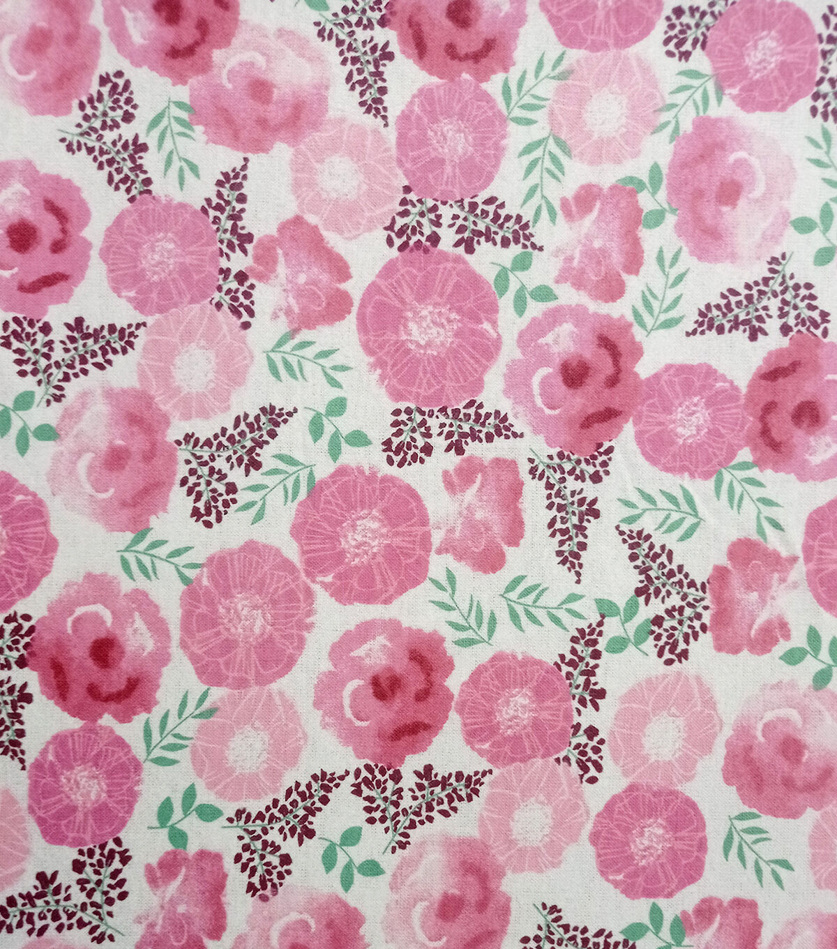 Paris Floral Super Snuggle Flannel Fabric