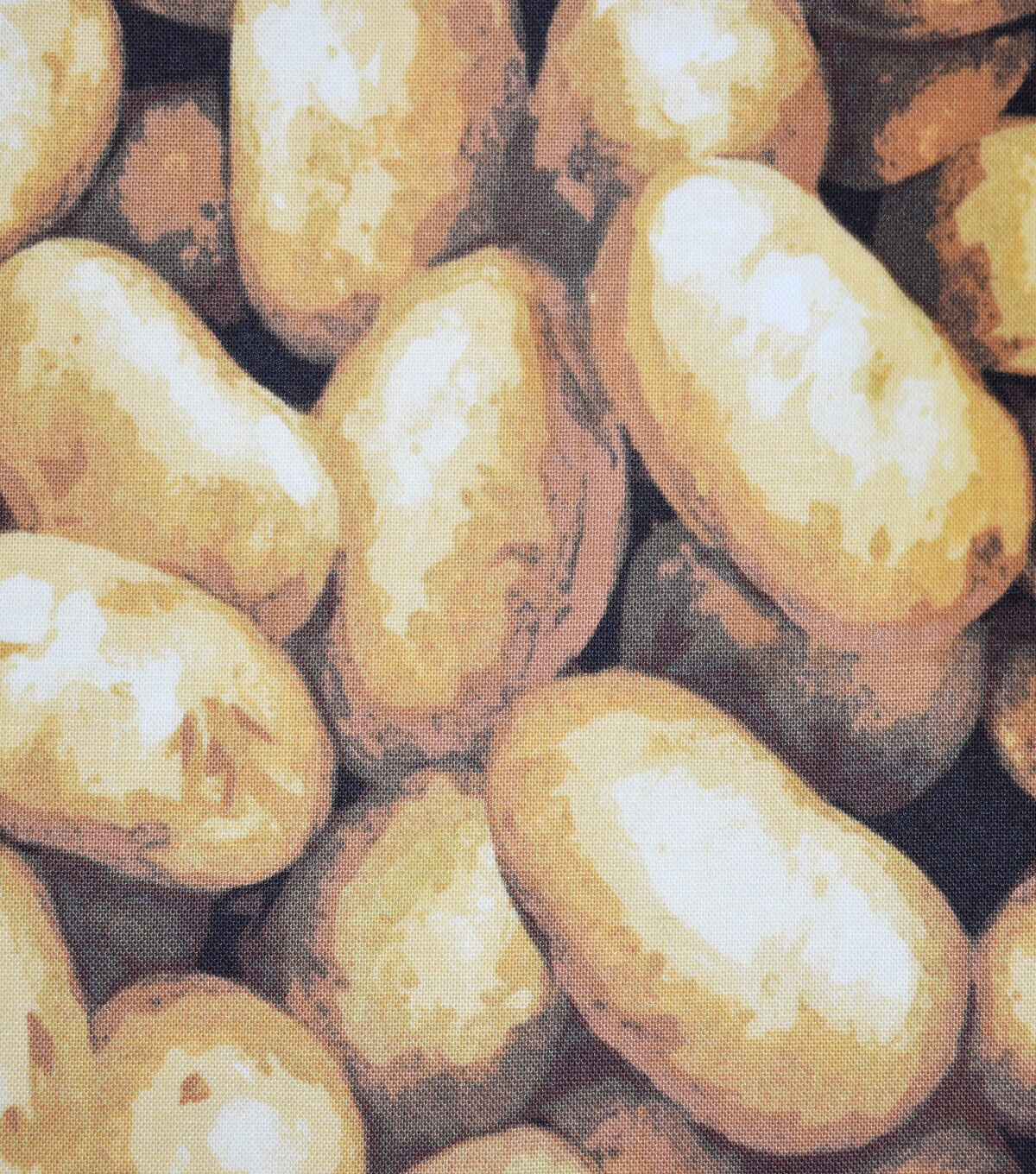 Novelty Cotton Fabric Potatoes