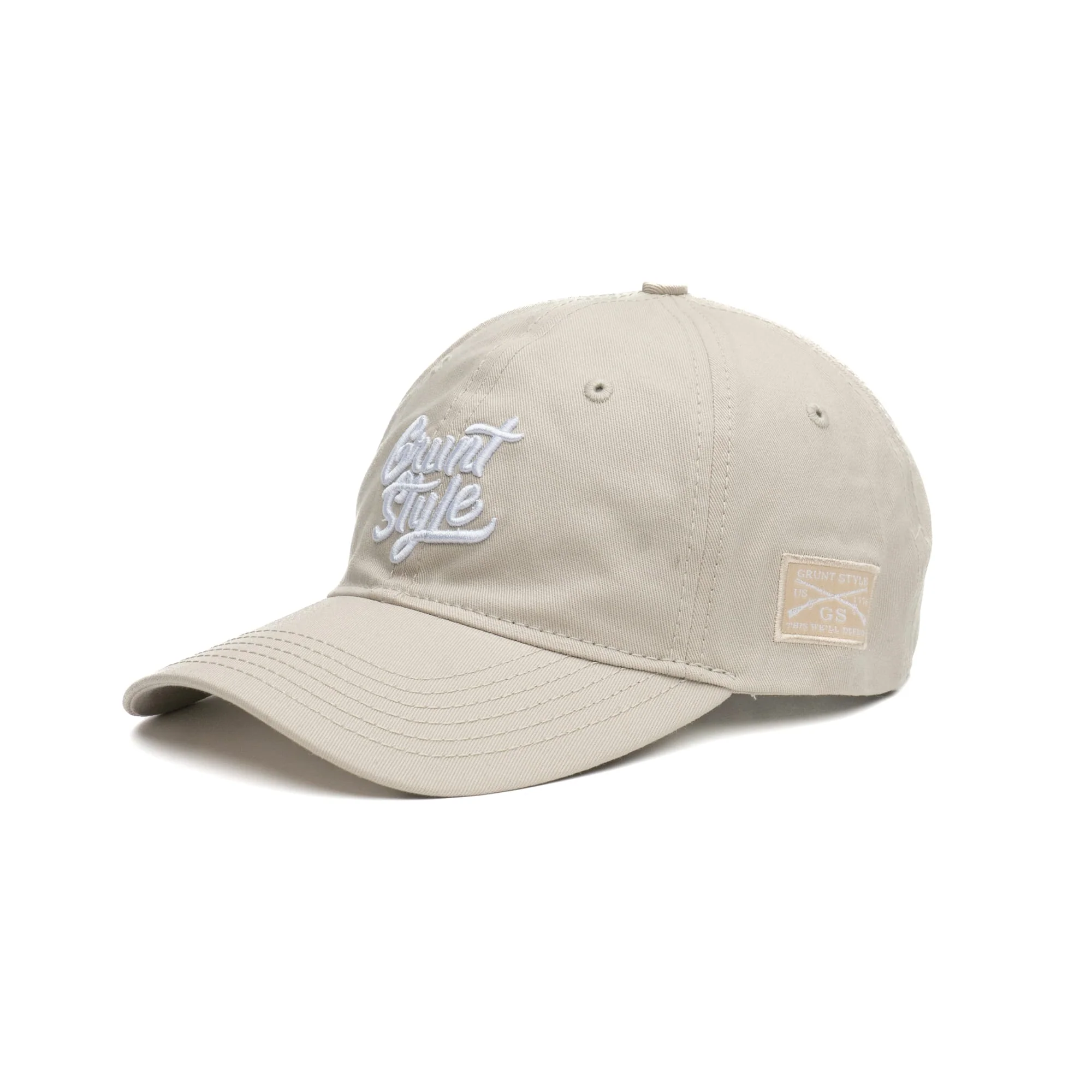 Grunt Style Script Logo �?Natural Hat