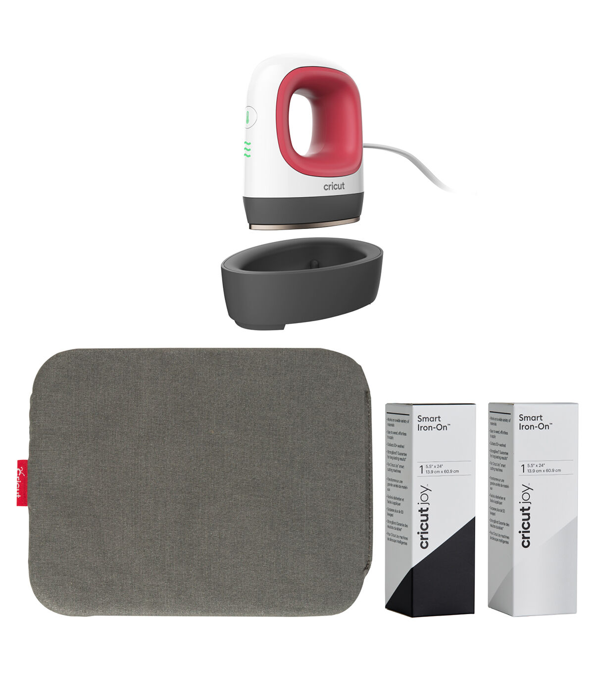 Cricut Raspberry EasyPress Mini Starter Bundle