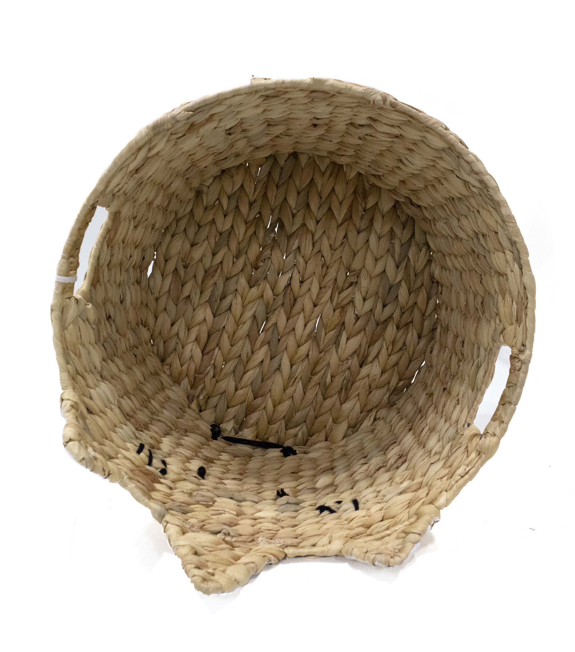 16 Unicorn Water Hyacinth Woven Basket by Place & Time