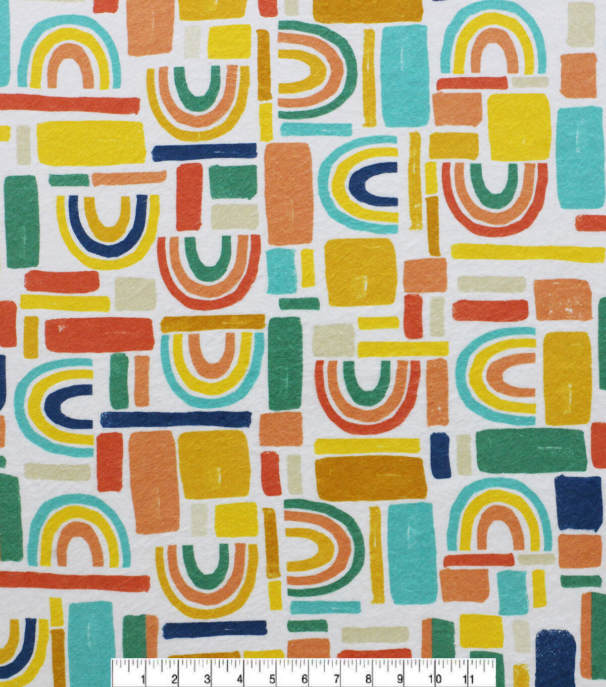 POP! Graphic Rainbow Super Snuggle Flannel Fabric