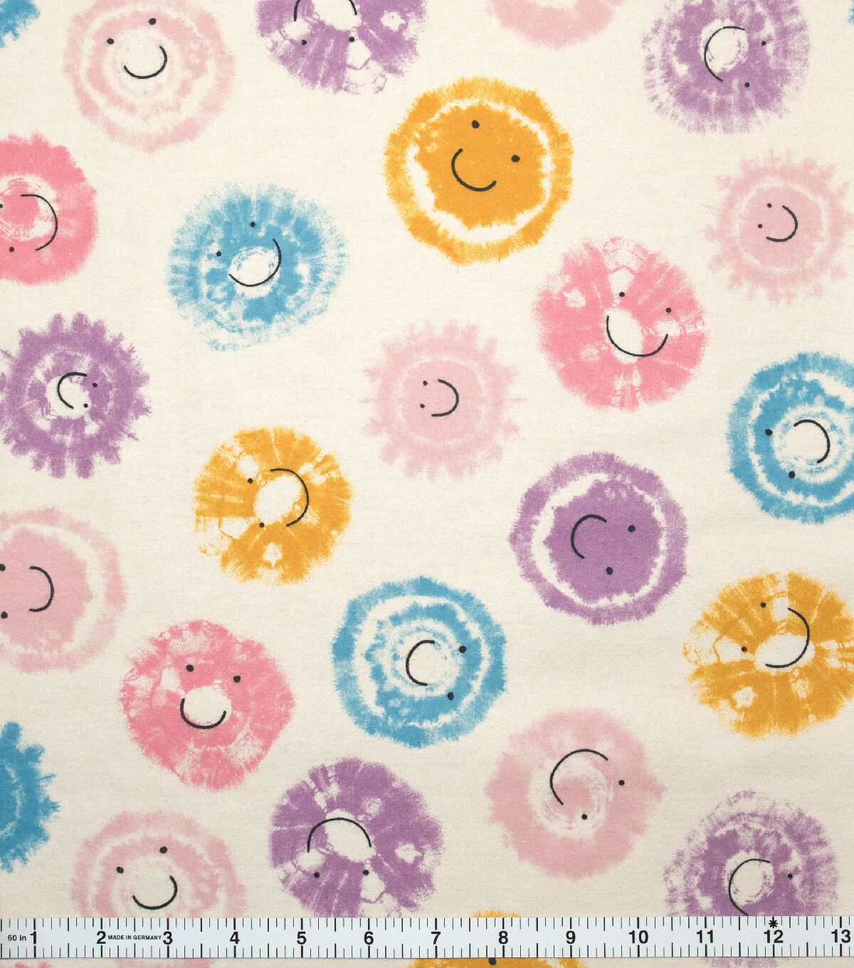 POP! Super Snuggle Smile Face Blob Flannel Fabric